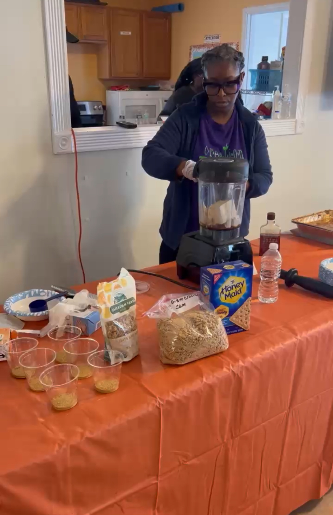 Cooking demonstration